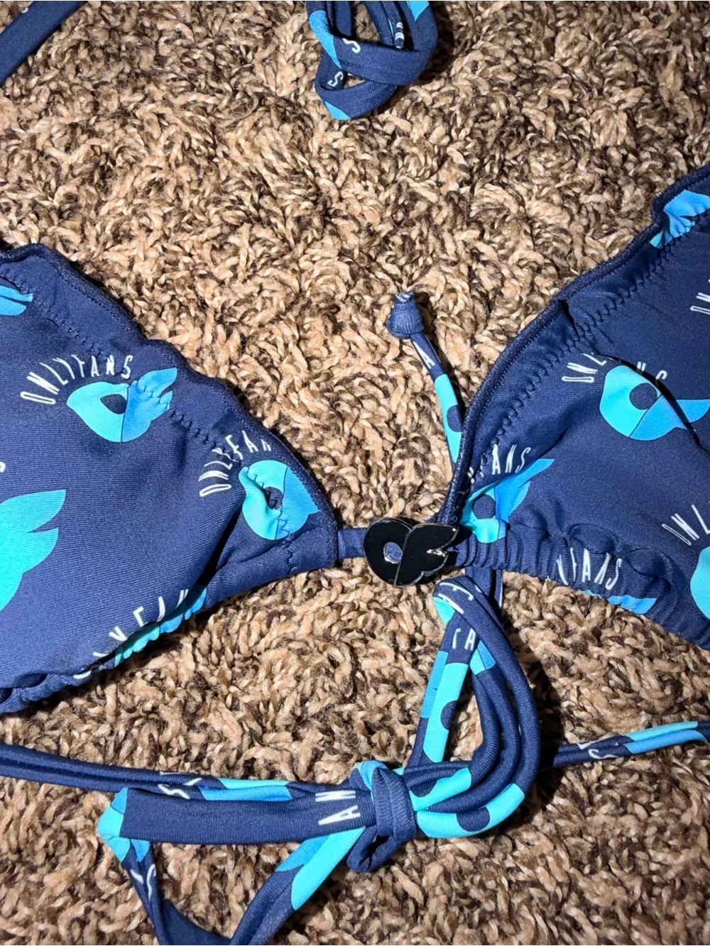 NEW Only Fans String Bikini Top - Picture 2 of 3